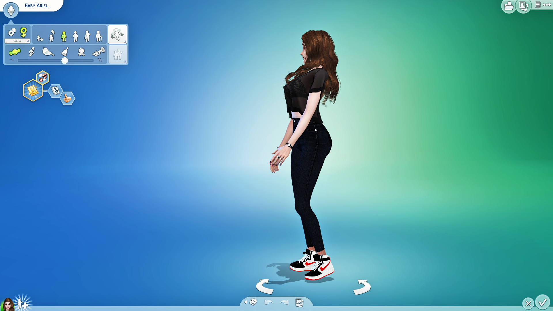 Sims 4 Torso Slider