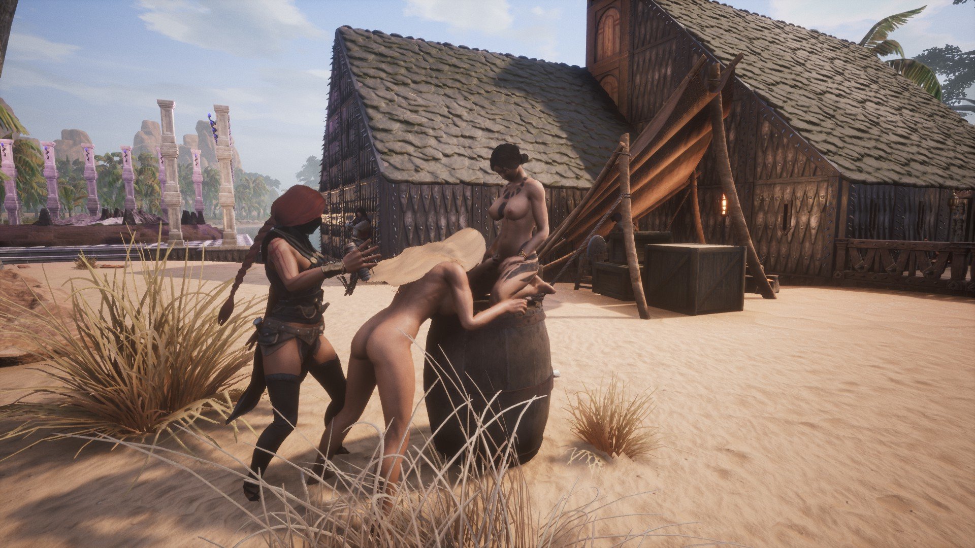 Conan exiles naked mod