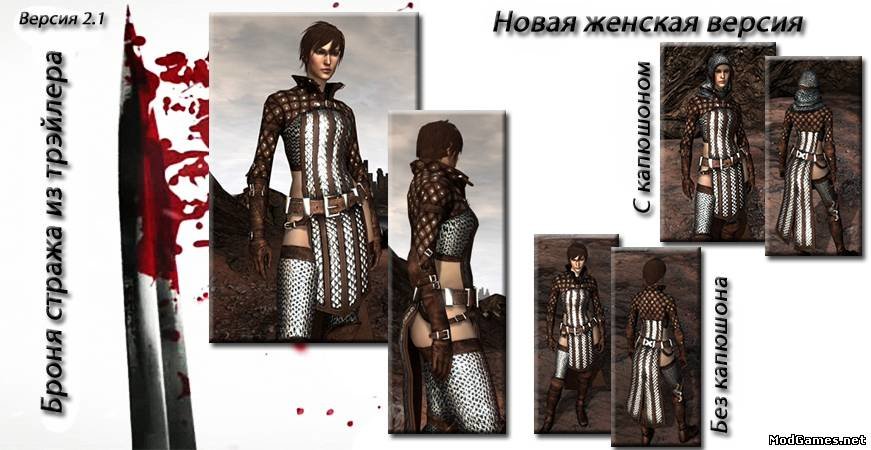 Grey Warden Armour Pack at Dragon Age 2 Nexus - mods and community