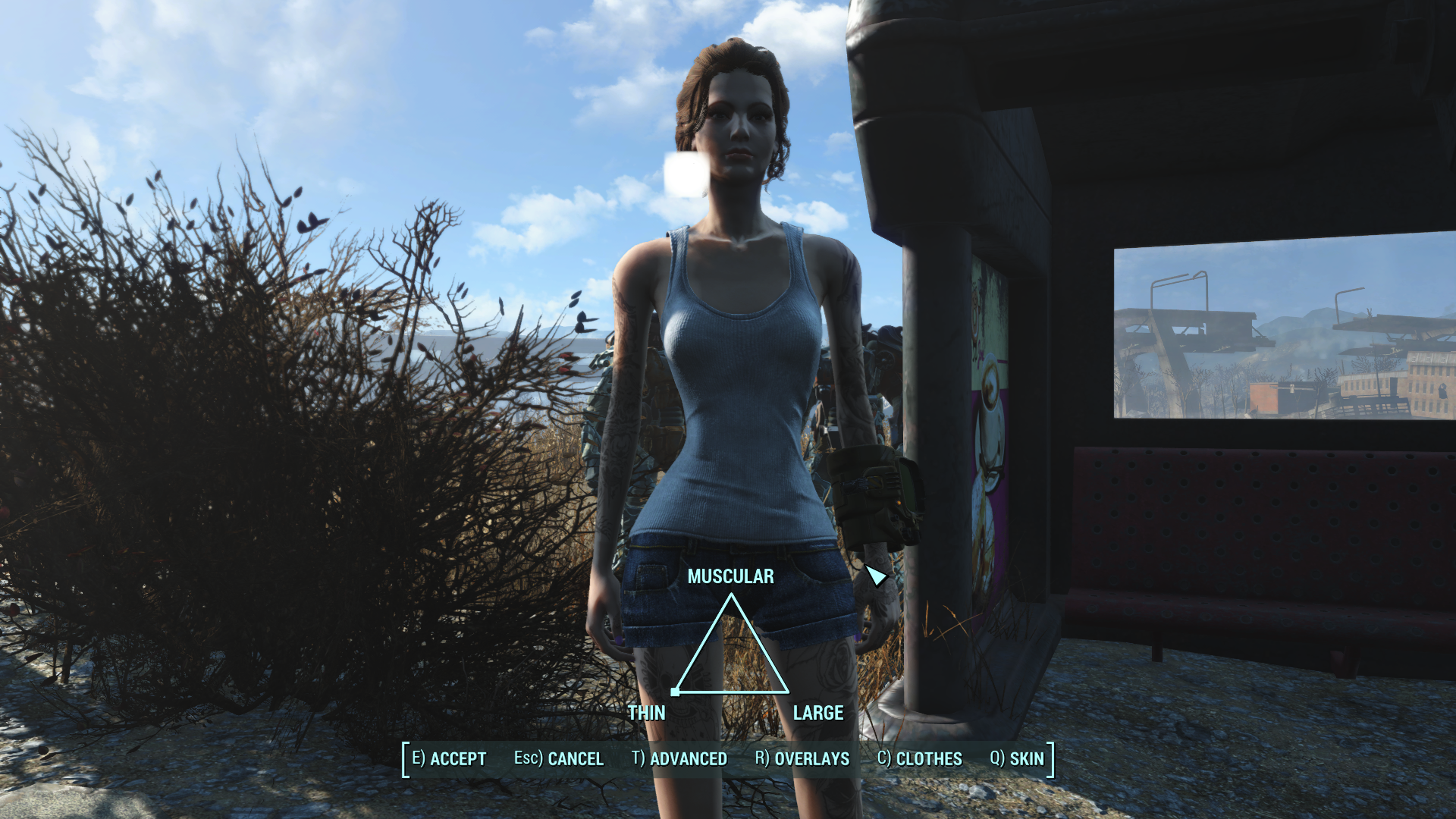 Fallout 4 female body texture фото 117