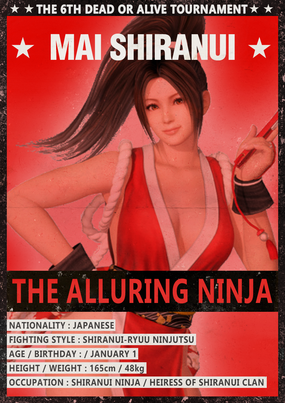 Character Fighter Cards - Dead or Alive 6 - LoversLab