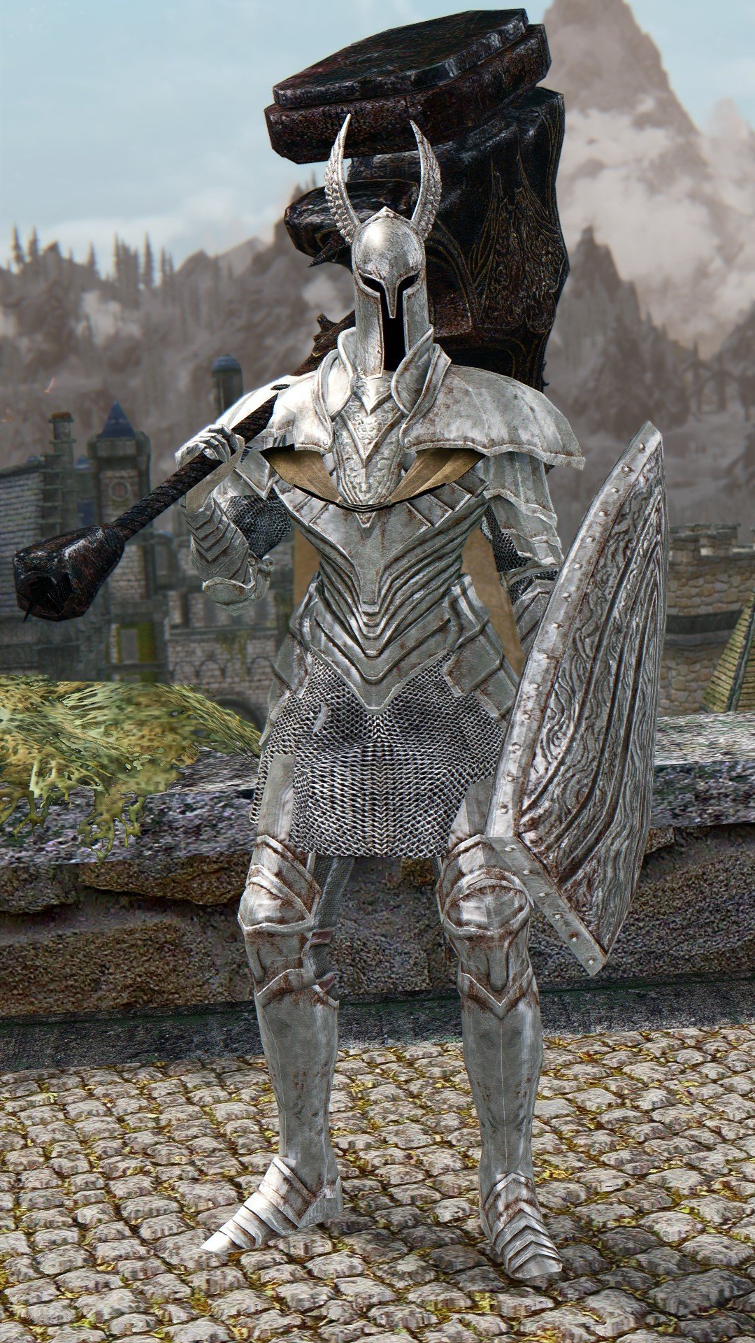 DS Silver Knight Set HDT by DKnight13 Armor Clothing LoversLab. www.loversl...