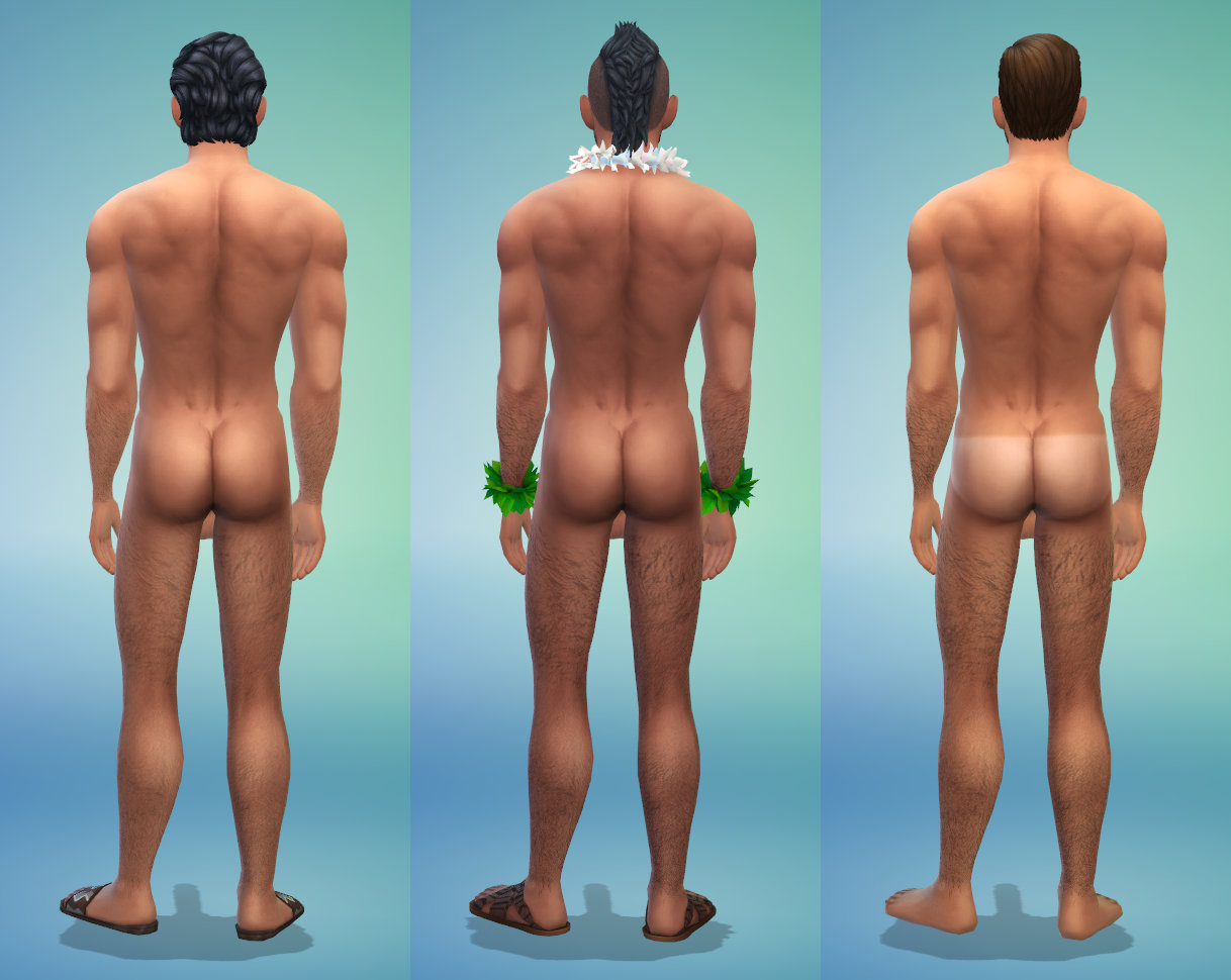 Sims 4 naked skin
