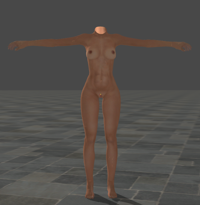 Hgec Body For Xnalara Xps Tool Model Easy Downloads Oblivion