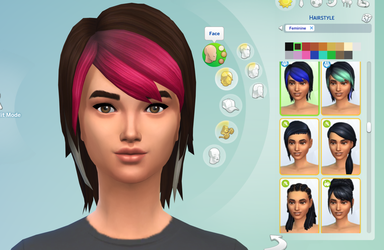 Sims 4 Hair Highlights Mod The Fairy Collection Maxis Match At