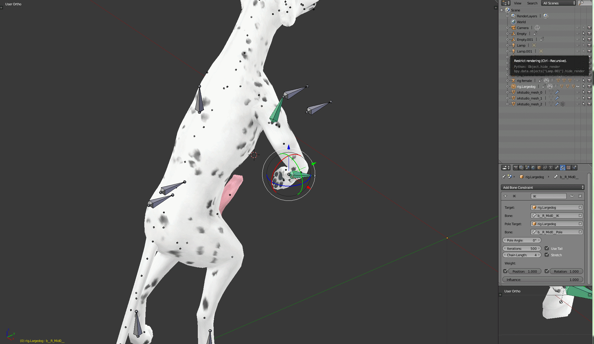 Animation Ressource IK-Pet Animation Rigs for Sims 4.