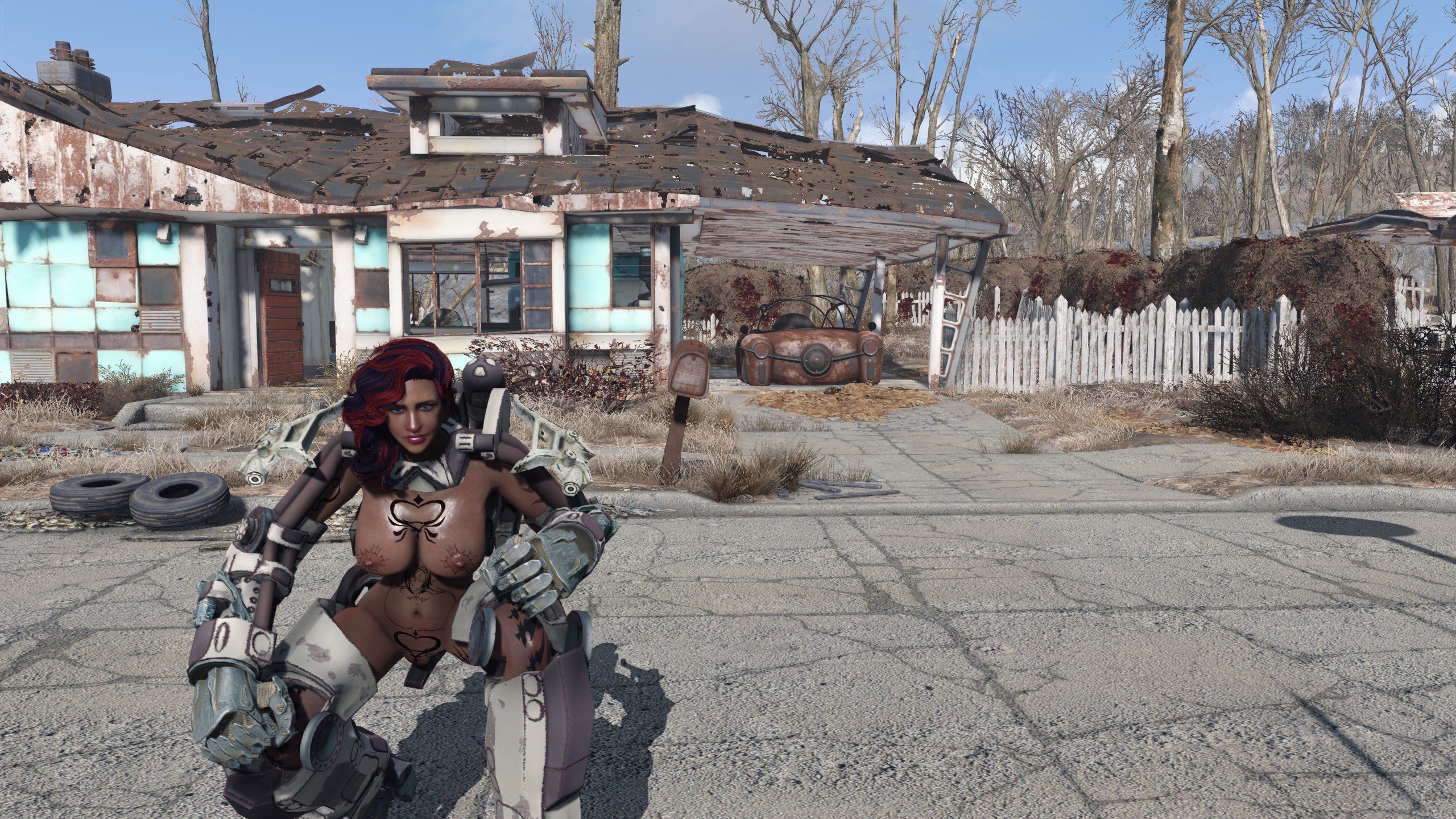 Armored suit fallout 4 фото 103