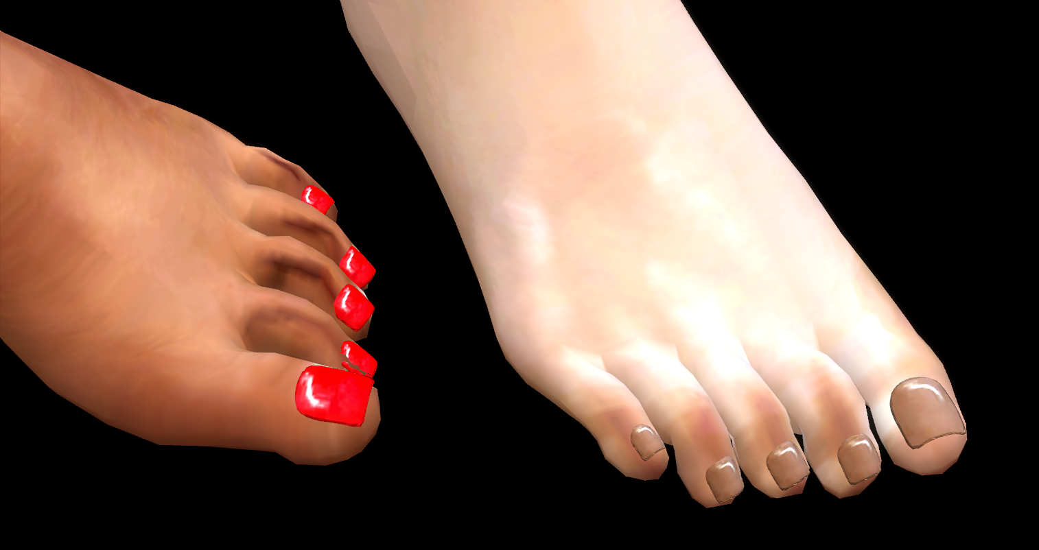 Is There Anyone Who Need New Female Default Feet