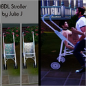 Adult Baby Stroller for The Sims 4