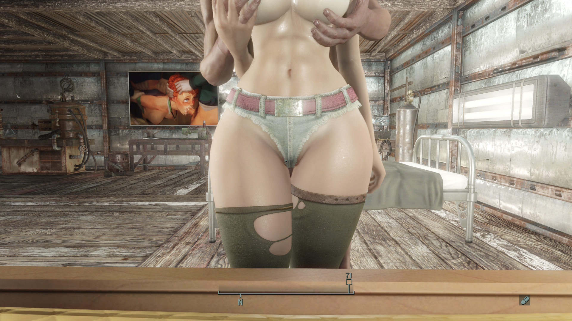 8k realistic skin textures cbbe fallout 4 фото 18