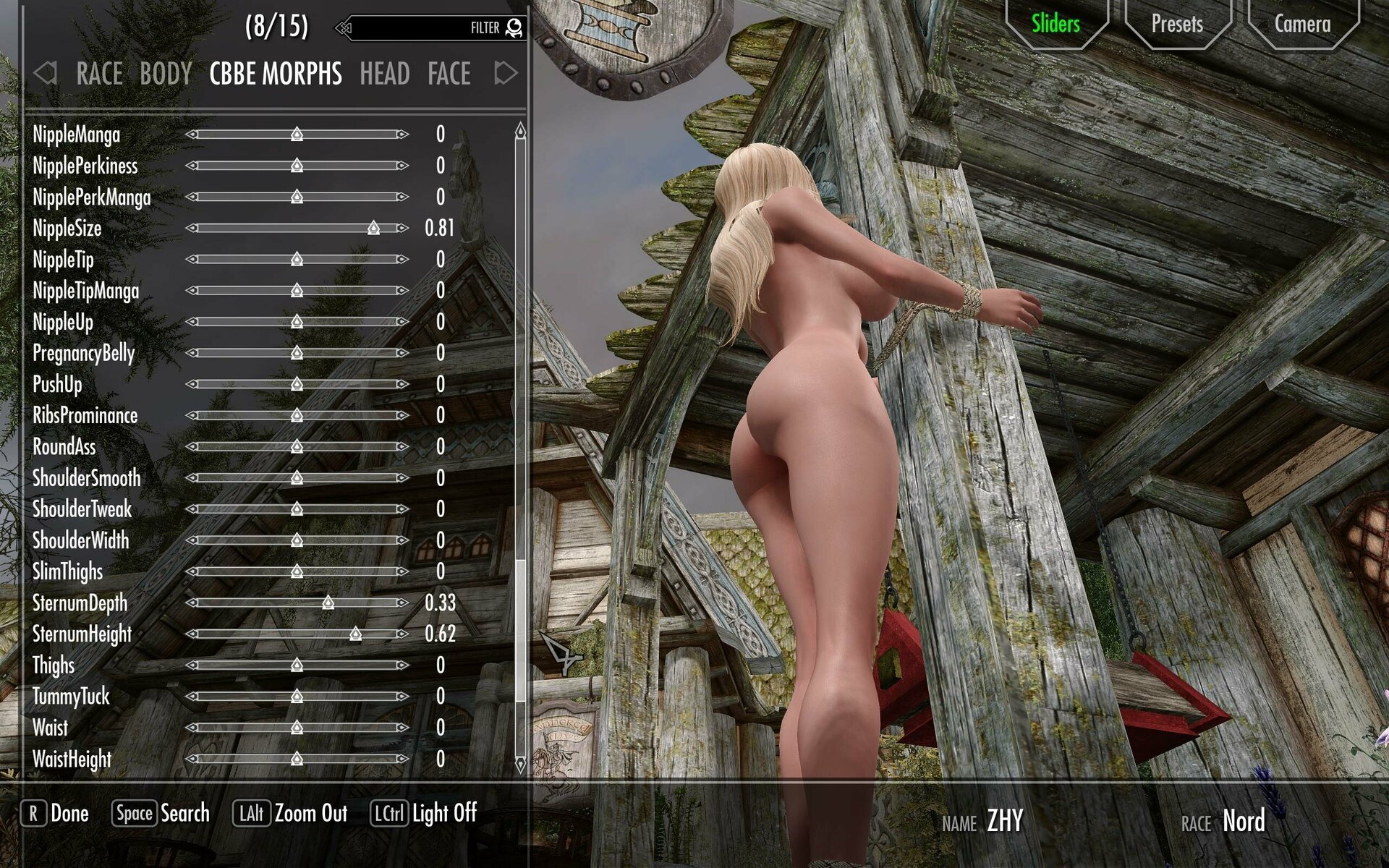 Skyrim Se Cbbe Physics Female Body Lower Shape Downloads Skyrim Special Edition Adult