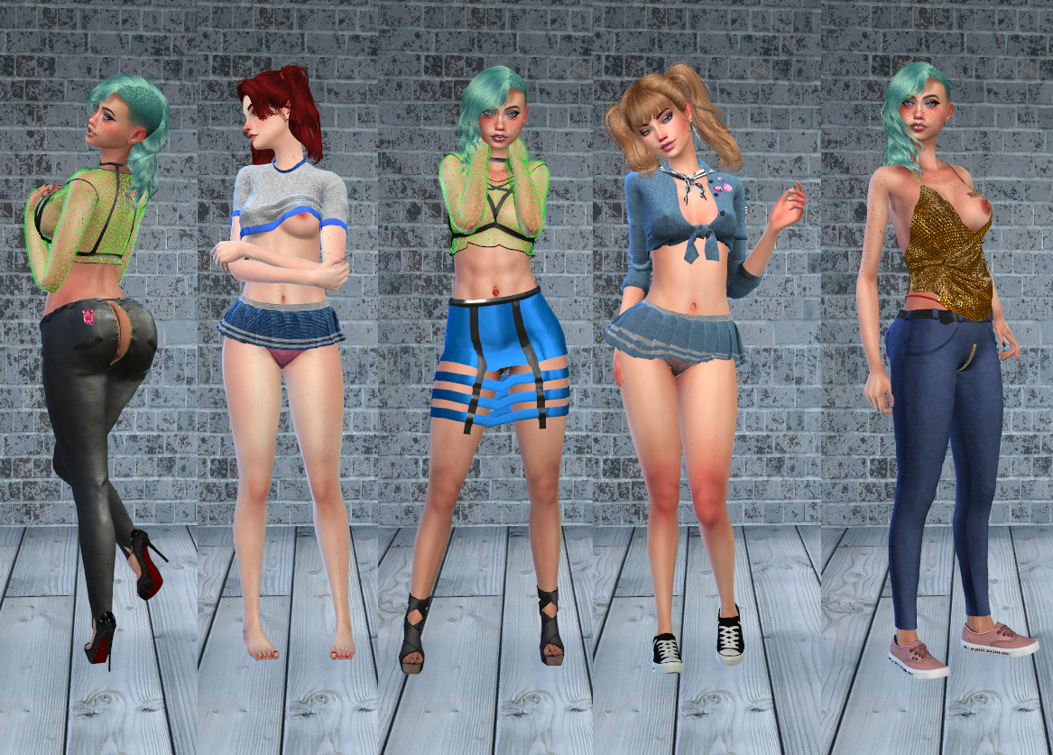 Sluttysexy Clothes Page 46 Downloads The Sims 4 Loverslab