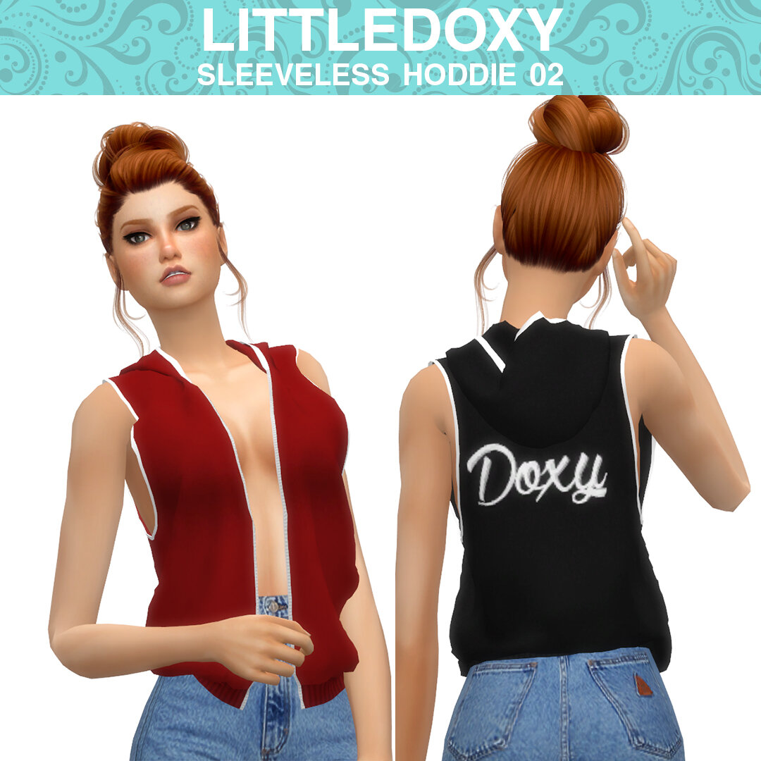 Littledoxy Sexy Shirt And Leather Harness Downloads The Sims 4 Loverslab