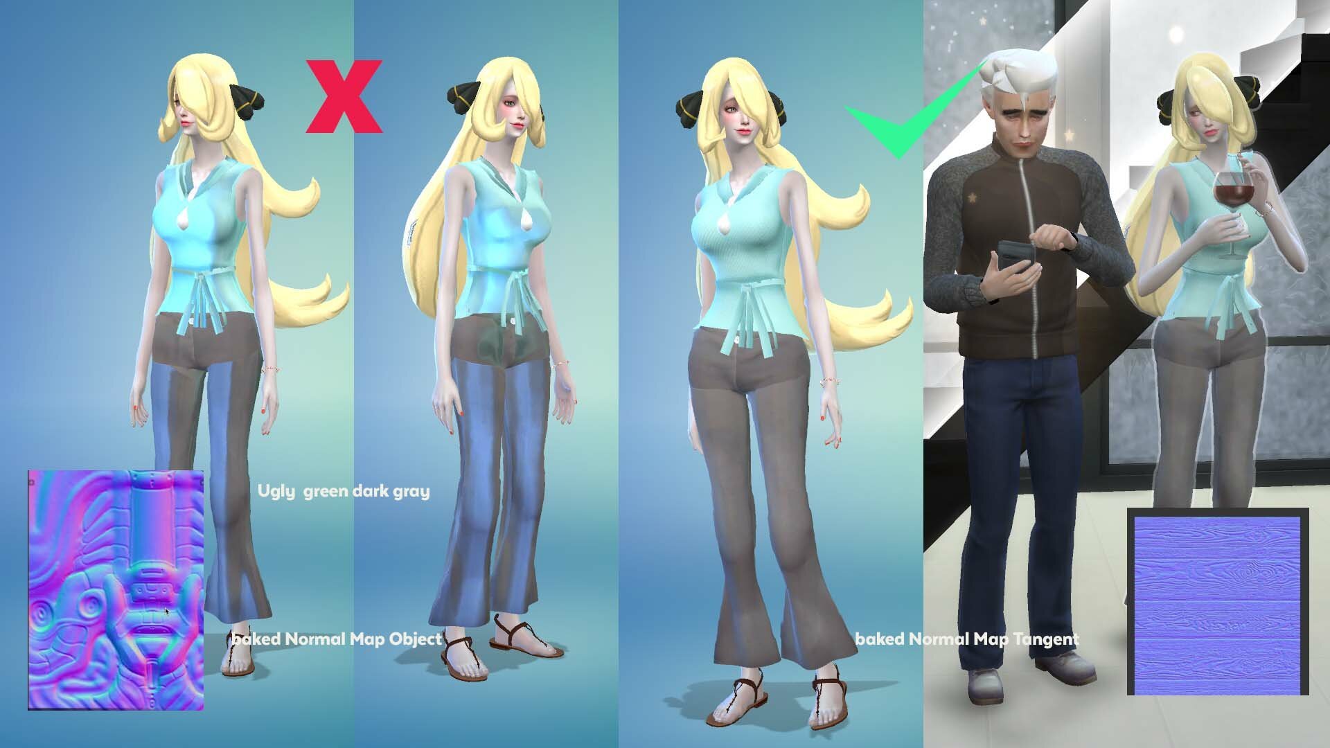 Sims 4 Normal Map Need Help With Texturing/Normals In Sims 4 Studio - The Sims 4 Technical  Support - Loverslab