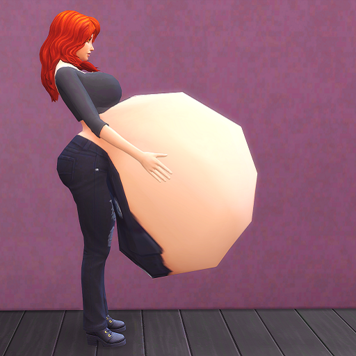 Use the feminine frame if you want this on male sims. 