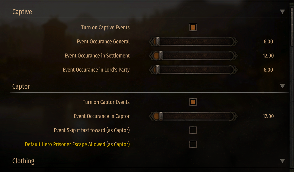 Captivity events bannerlord фото