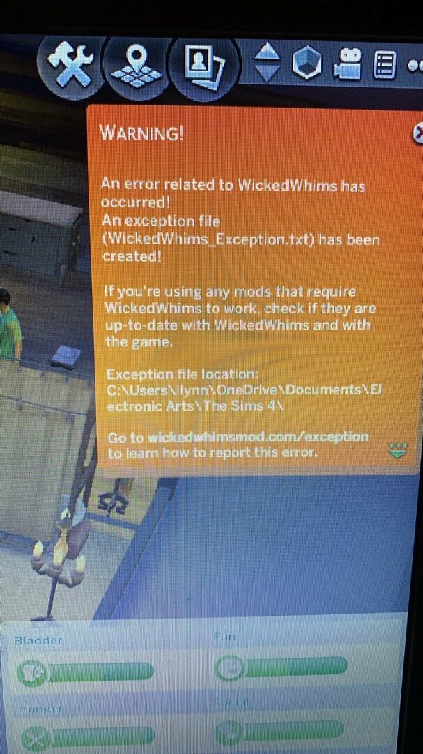 Exception Error 672020 Technical Support Wickedwhims Loverslab