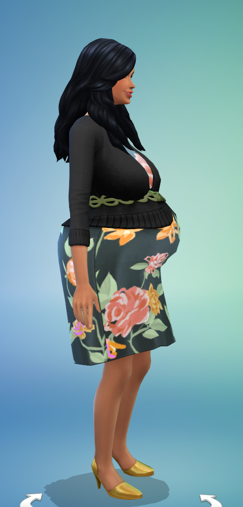 Sims 4 Pregnant Belly Mod 