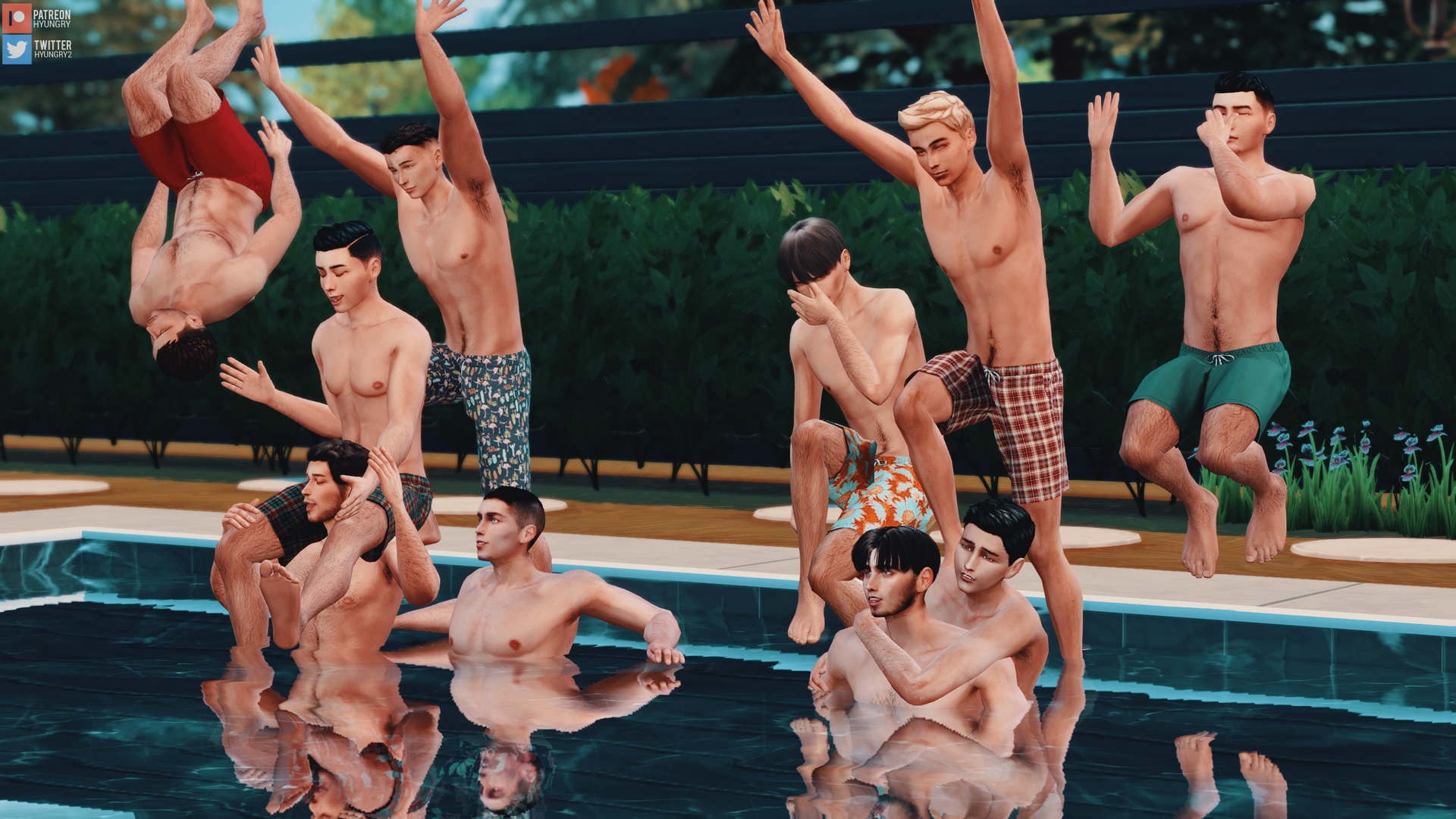 Hyungrys Gay Machinima Collection New 92920 Page 6 The Sims 4 