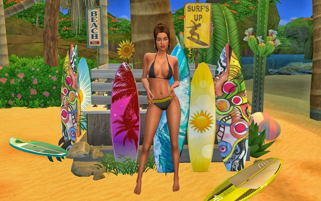 Swingers Beach - Nopales - Downloads - The Sims 4 picture