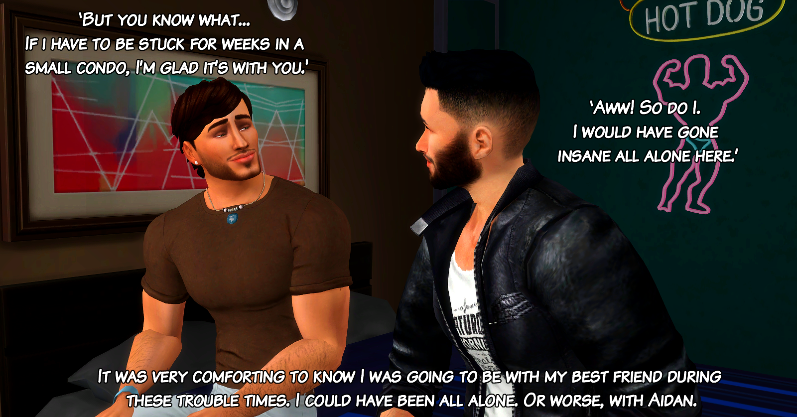 [the Lockdown] 1 Hour After Gay Stories 4 Sims Loverslab