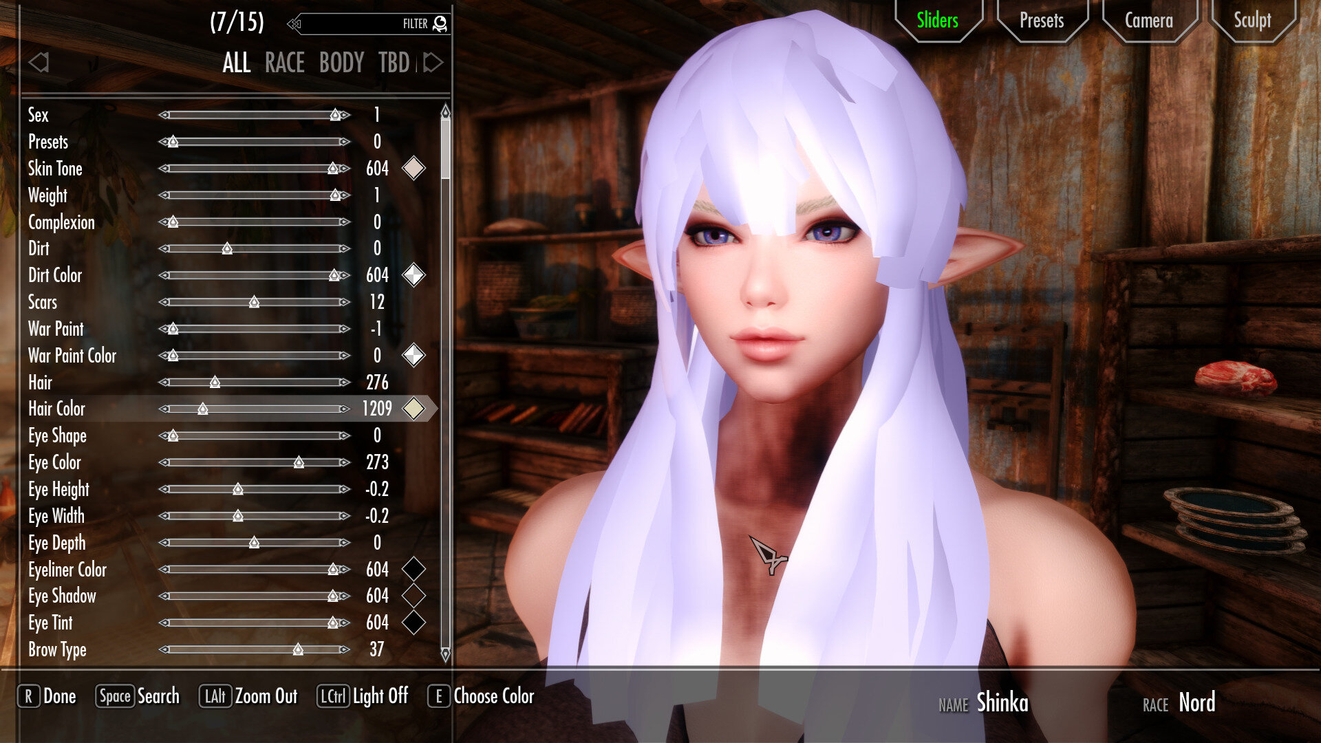[search] Daedric Pei Hair Mod Search Request And Find