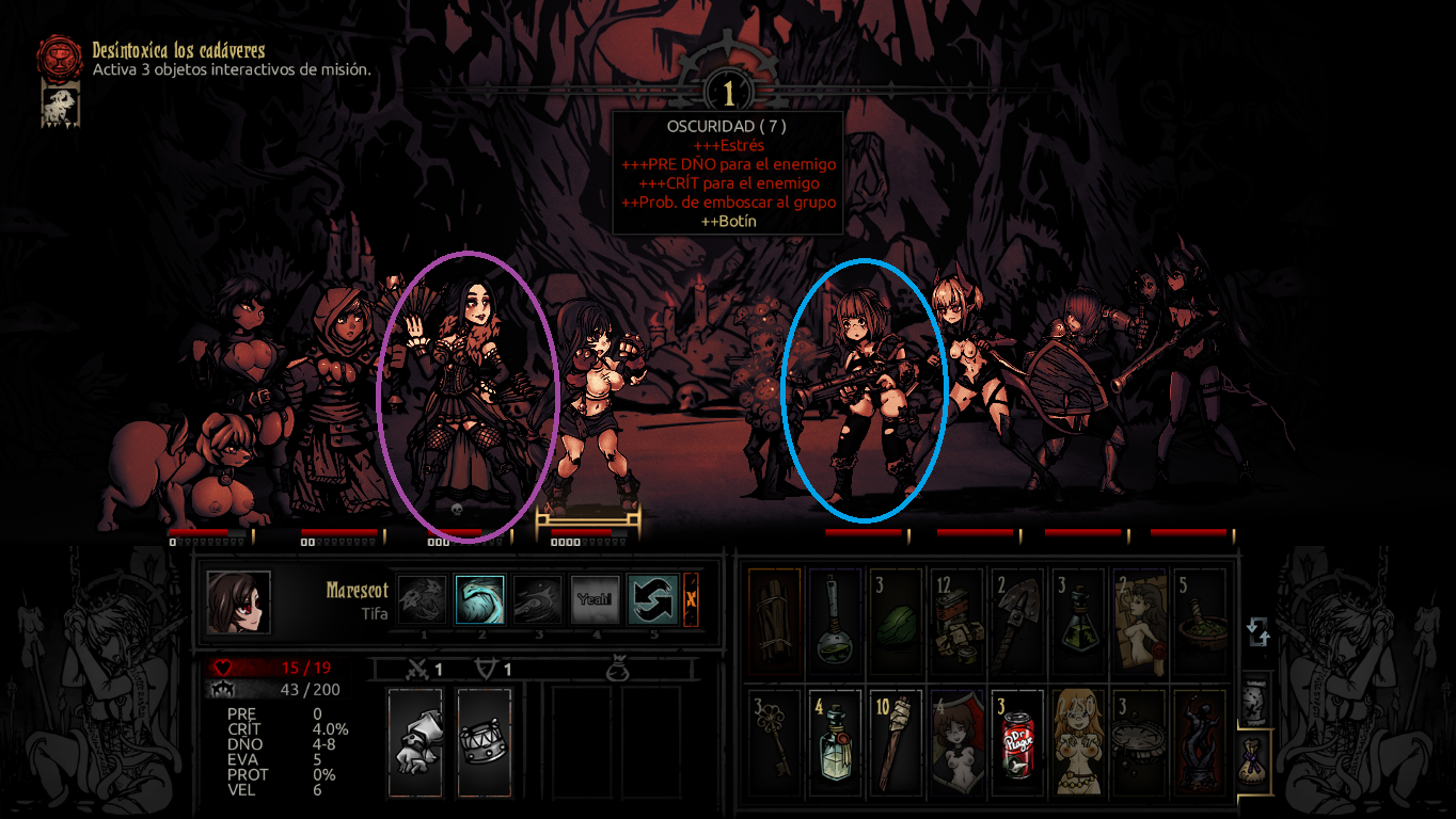 Darkest dungeon карта