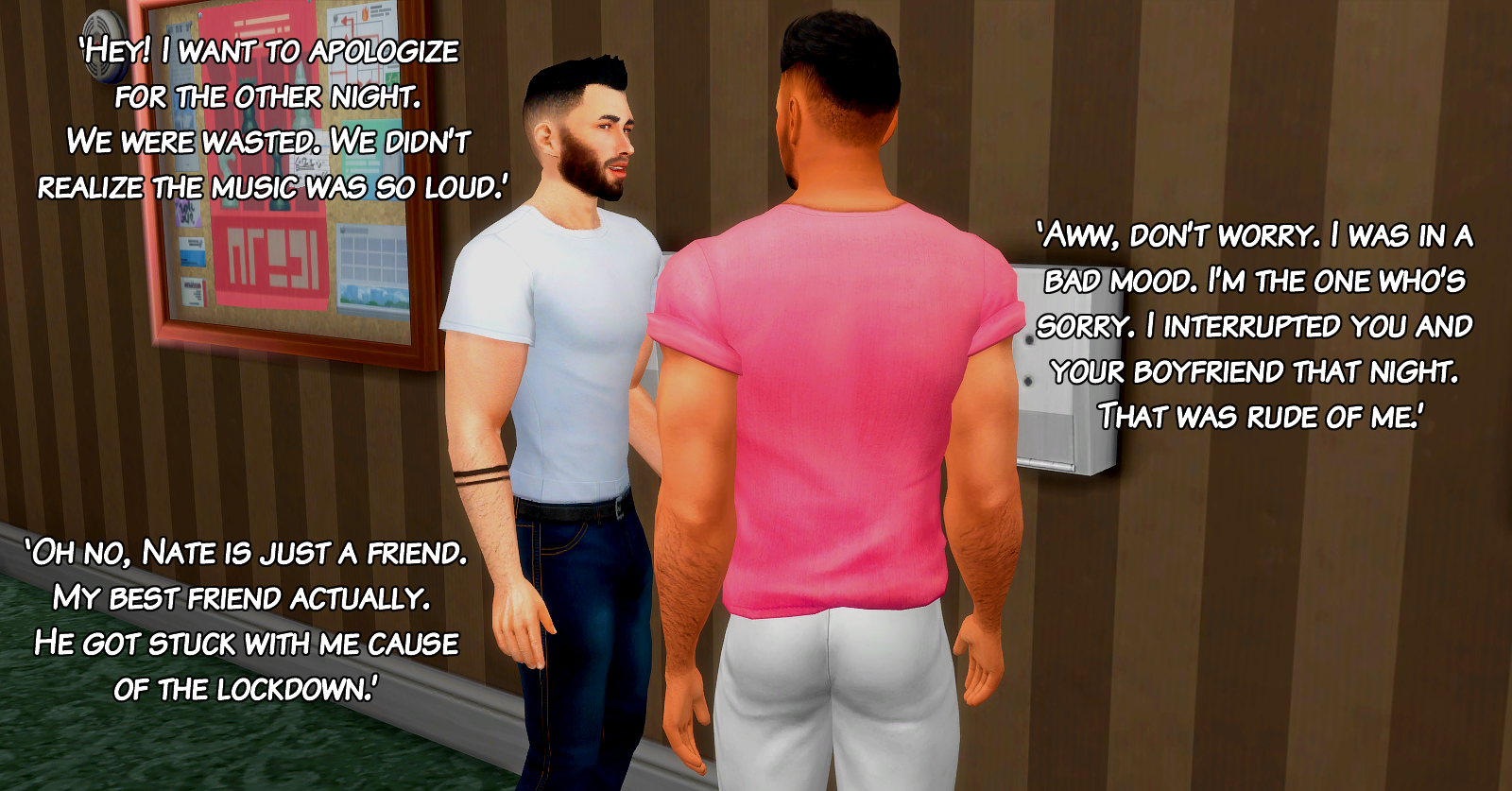 [the Lockdown] Day 24 Gay Stories 4 Sims Loverslab