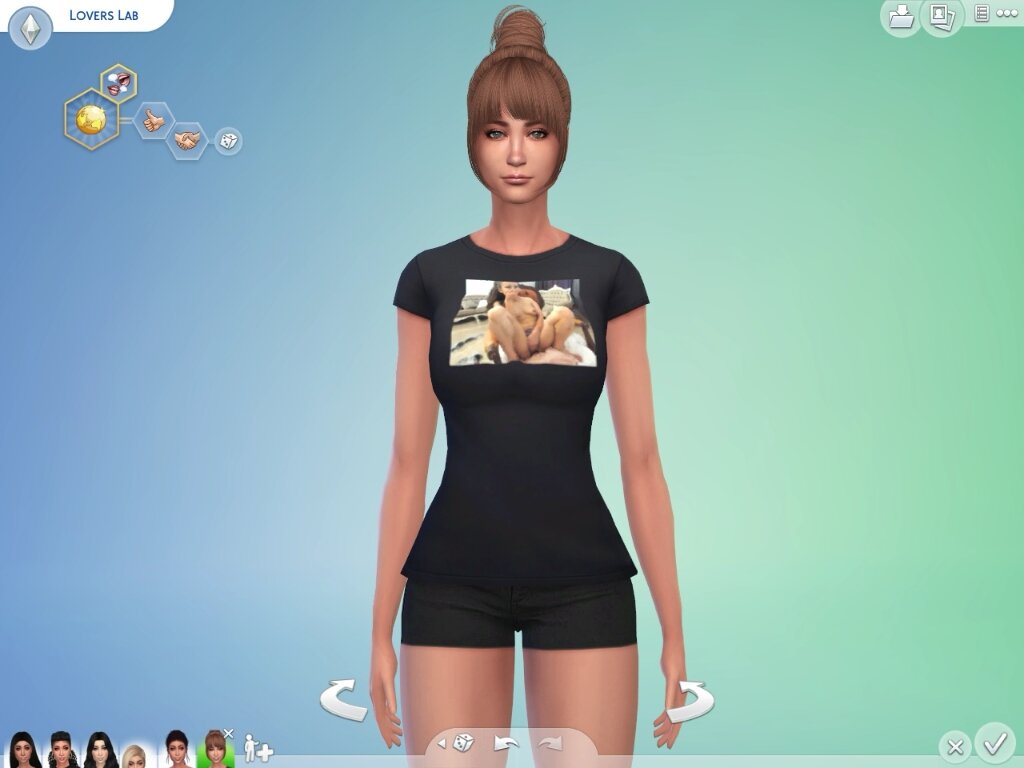 Chaturbate T-Shirts for Men/Women - Downloads - The Sims 4 - LoversLab