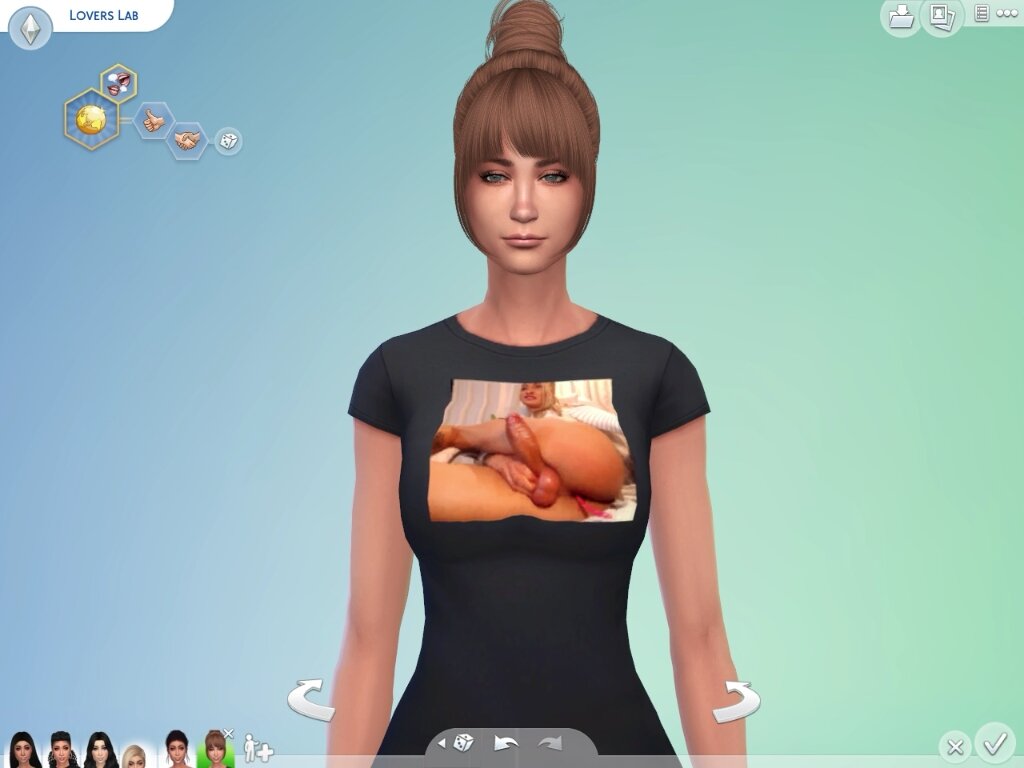 Chaturbate T-Shirts for Men/Women - Downloads - The Sims 4 - LoversLab