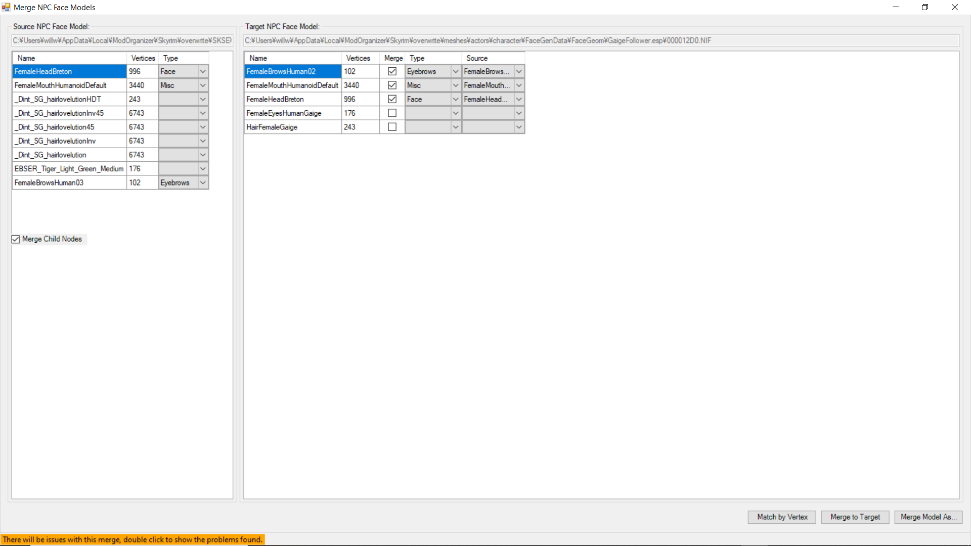 Sck Nifmerge Issue Skyrim Technical Support Loverslab