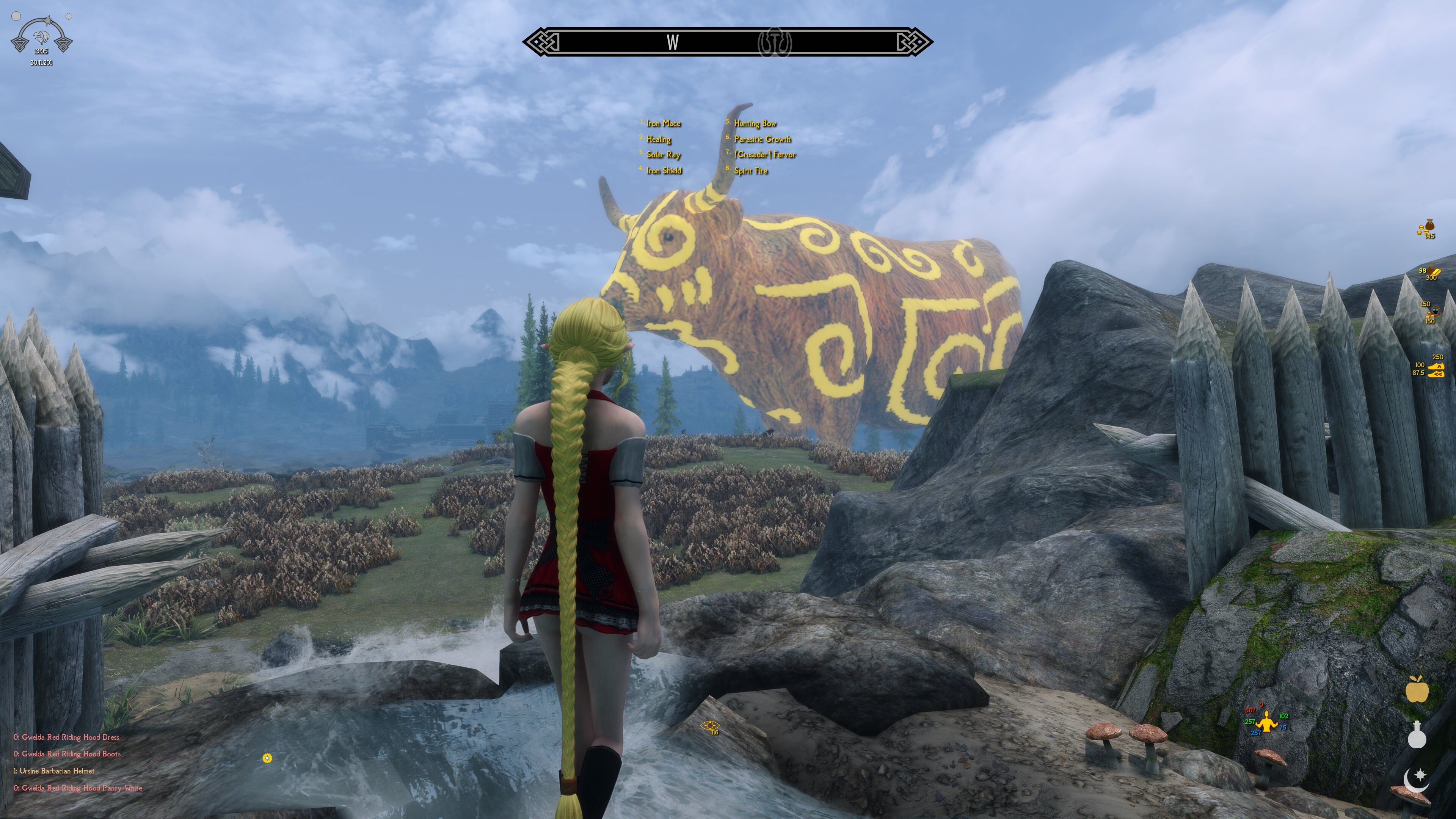 Skyrim being a cow прохождение