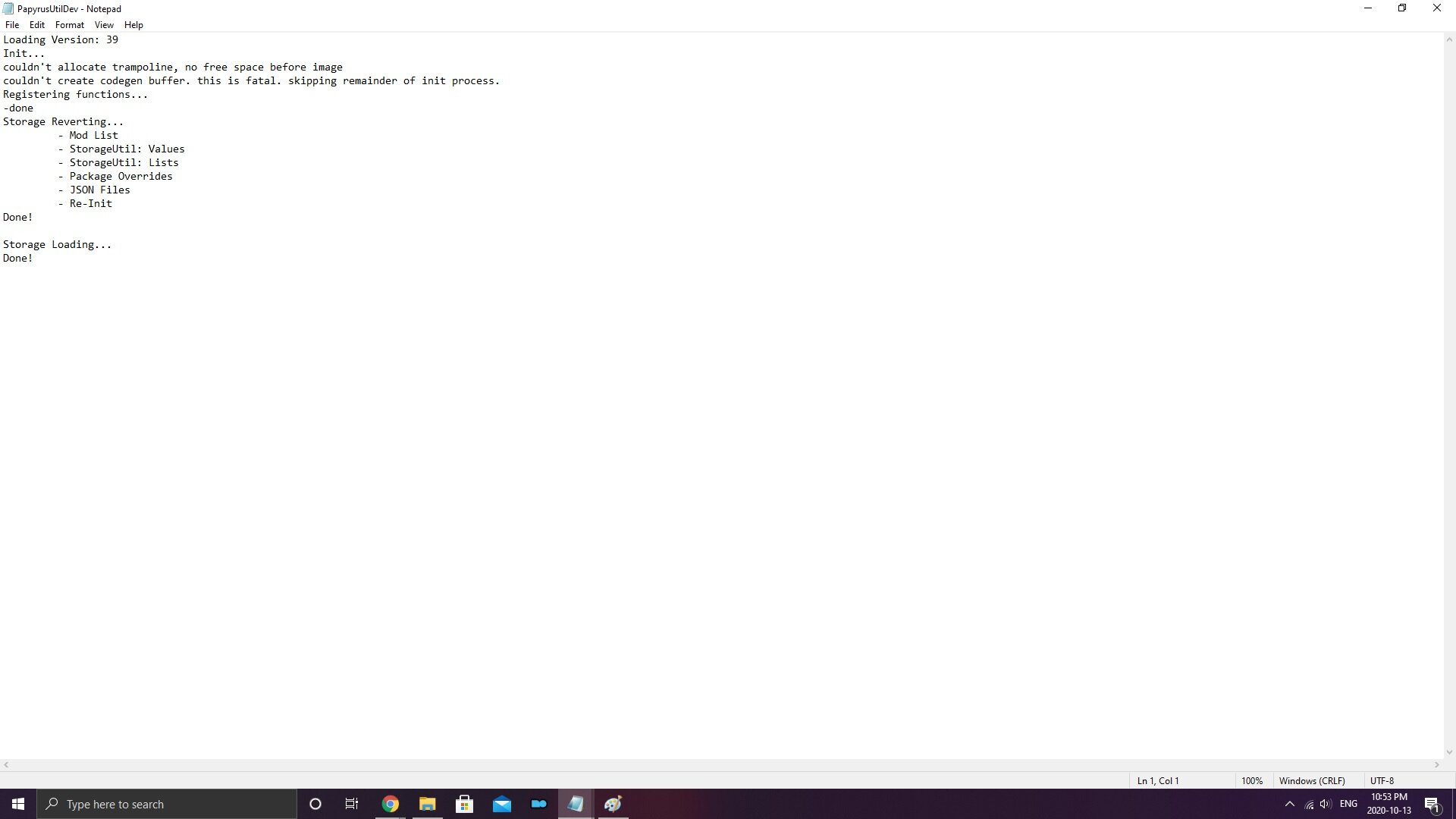 0 animations for (1) mods successful - Technical Support - Skyrim ...