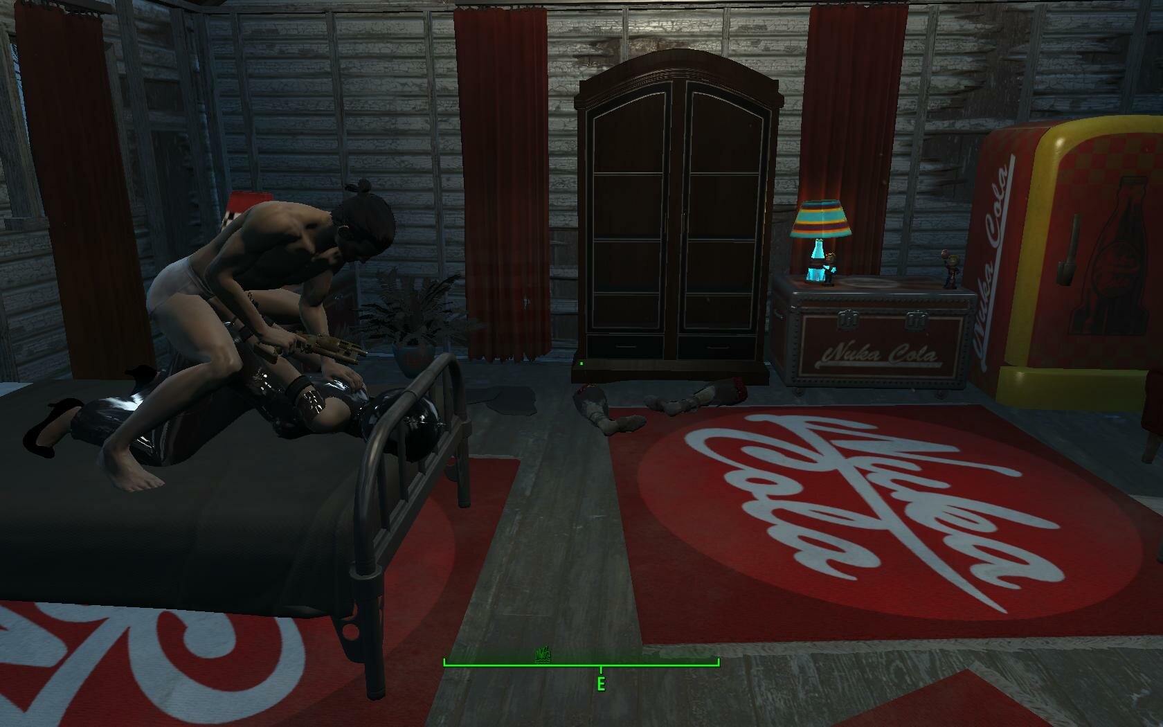 My lady killer bed fallout 4 фото 24