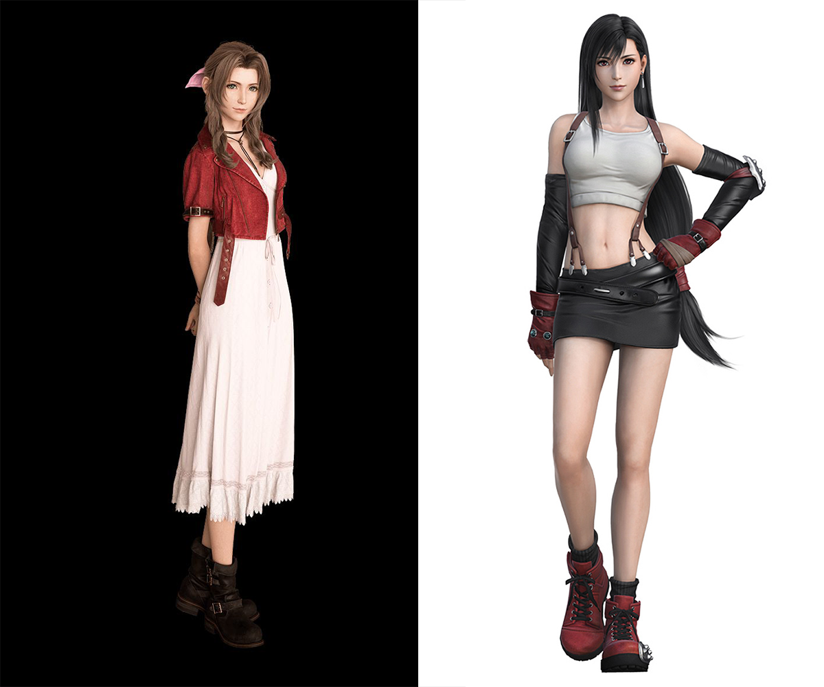 Aerith Gainsborough And Tifa Lockhart The Sims 4 Sims Loverslab