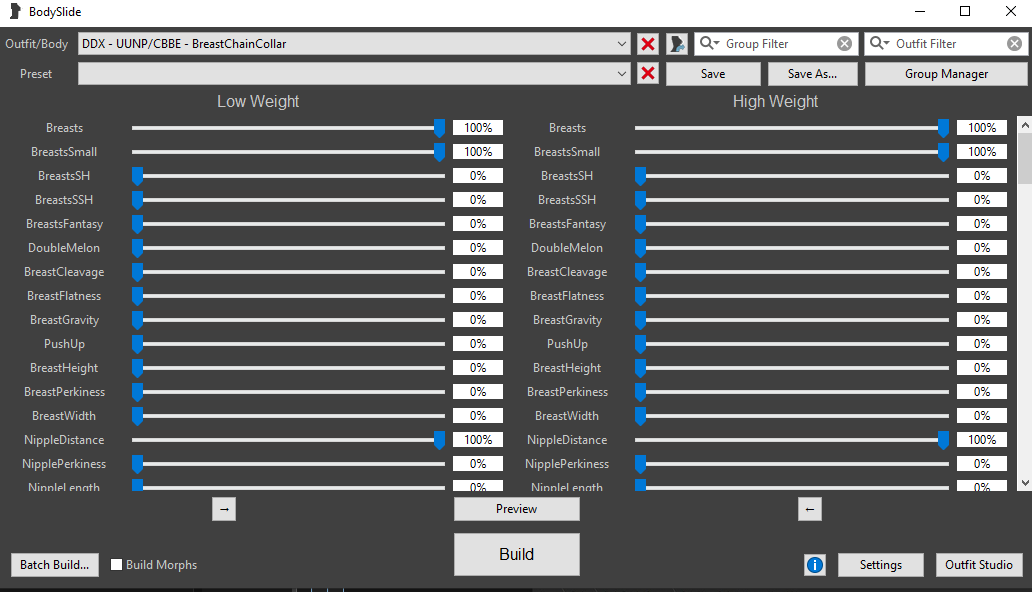 [Solved] Bodyslide not finding body preset Vortex MM Skyrim Technical Support LoversLab