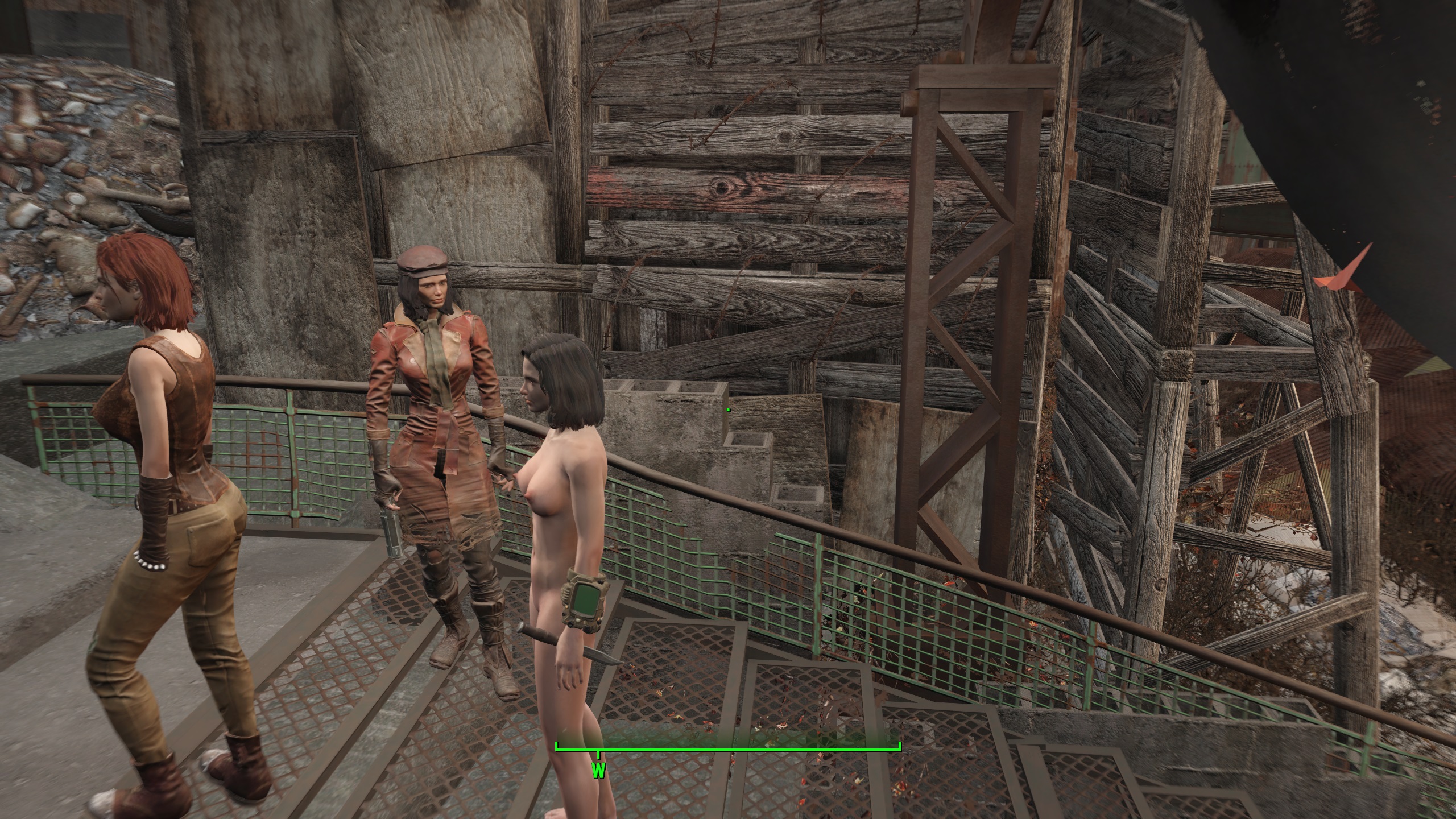 Fallout 4 fourplay not getting threesome