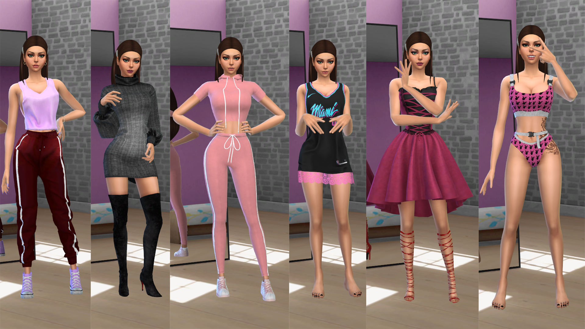 Outfits dei miei Sims Original - Downloads - The Sims 4 - LoversLab