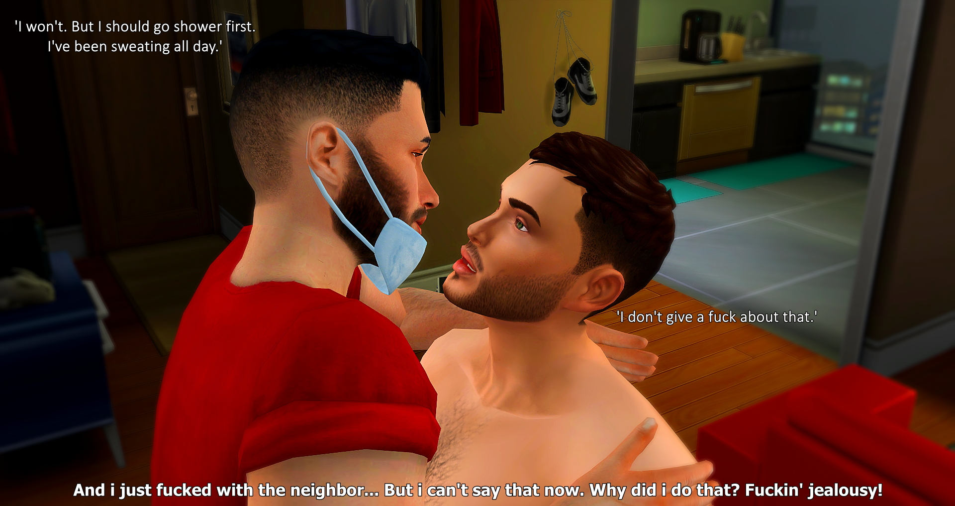 [the Lockdown] Day 55 Part 5 5 Gay Stories 4 Sims Loverslab