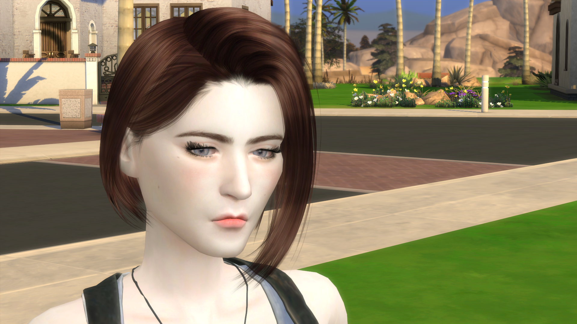 Sims 4 Jill Valentine Hair