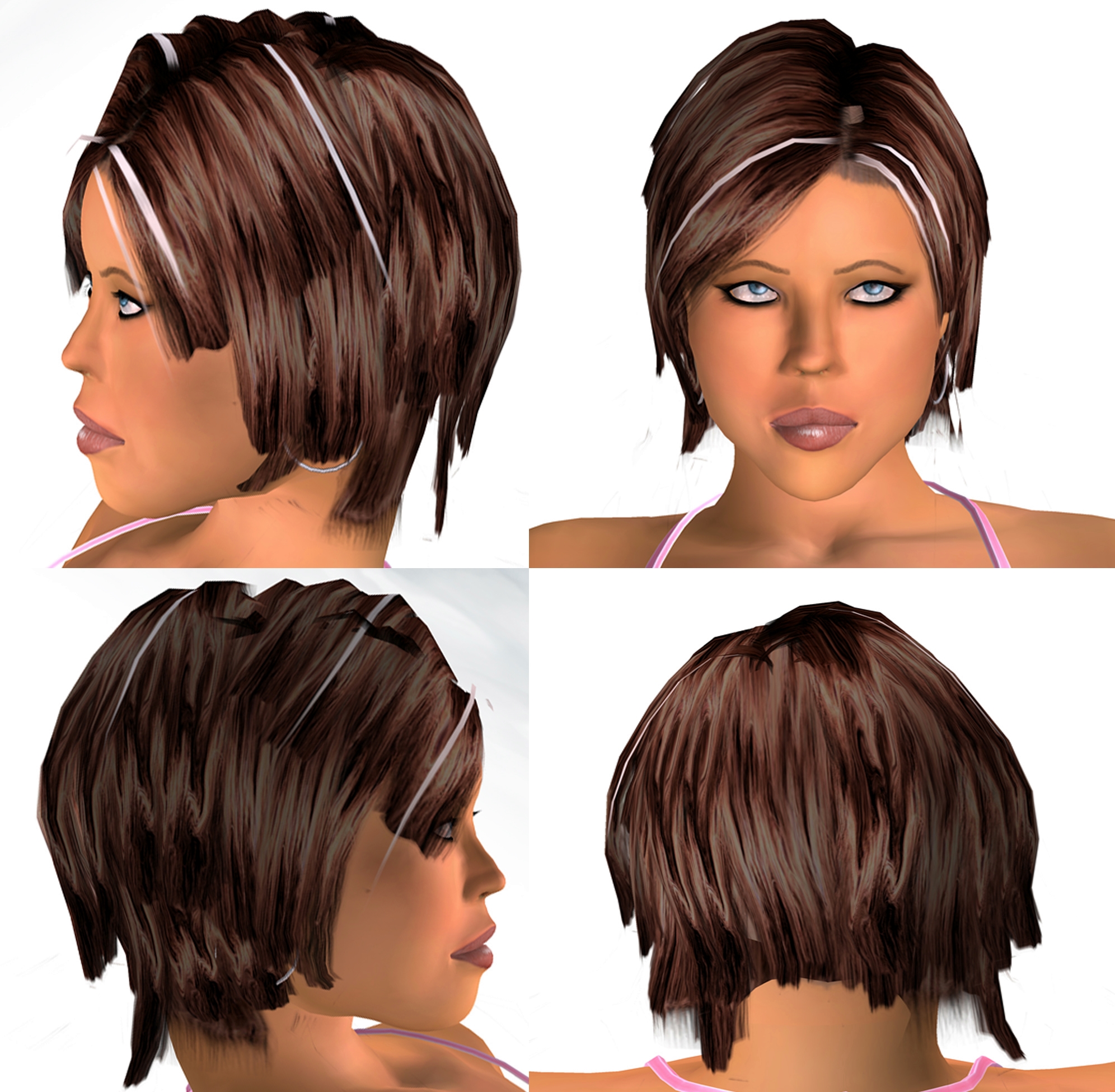 Jmenaru hair pack v 1.10. Hair Pack tk 17. 3d hair Pack ue5.