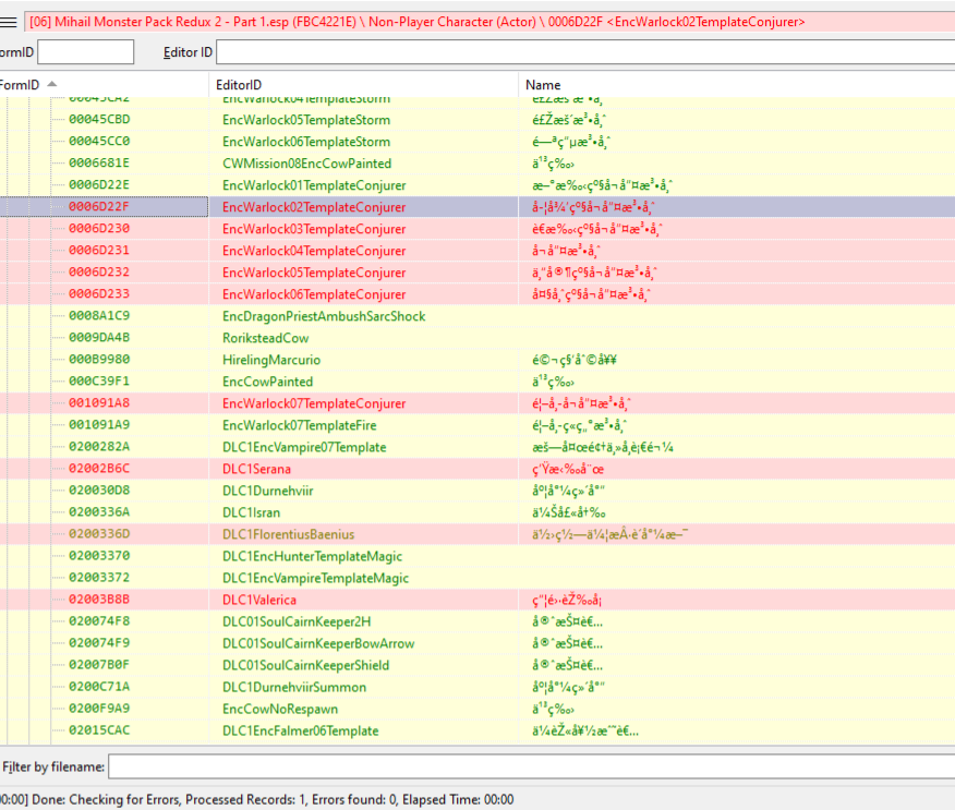 Solved Rename Files From Gibberish To English With Xedit Skyrim Technical Support Loverslab