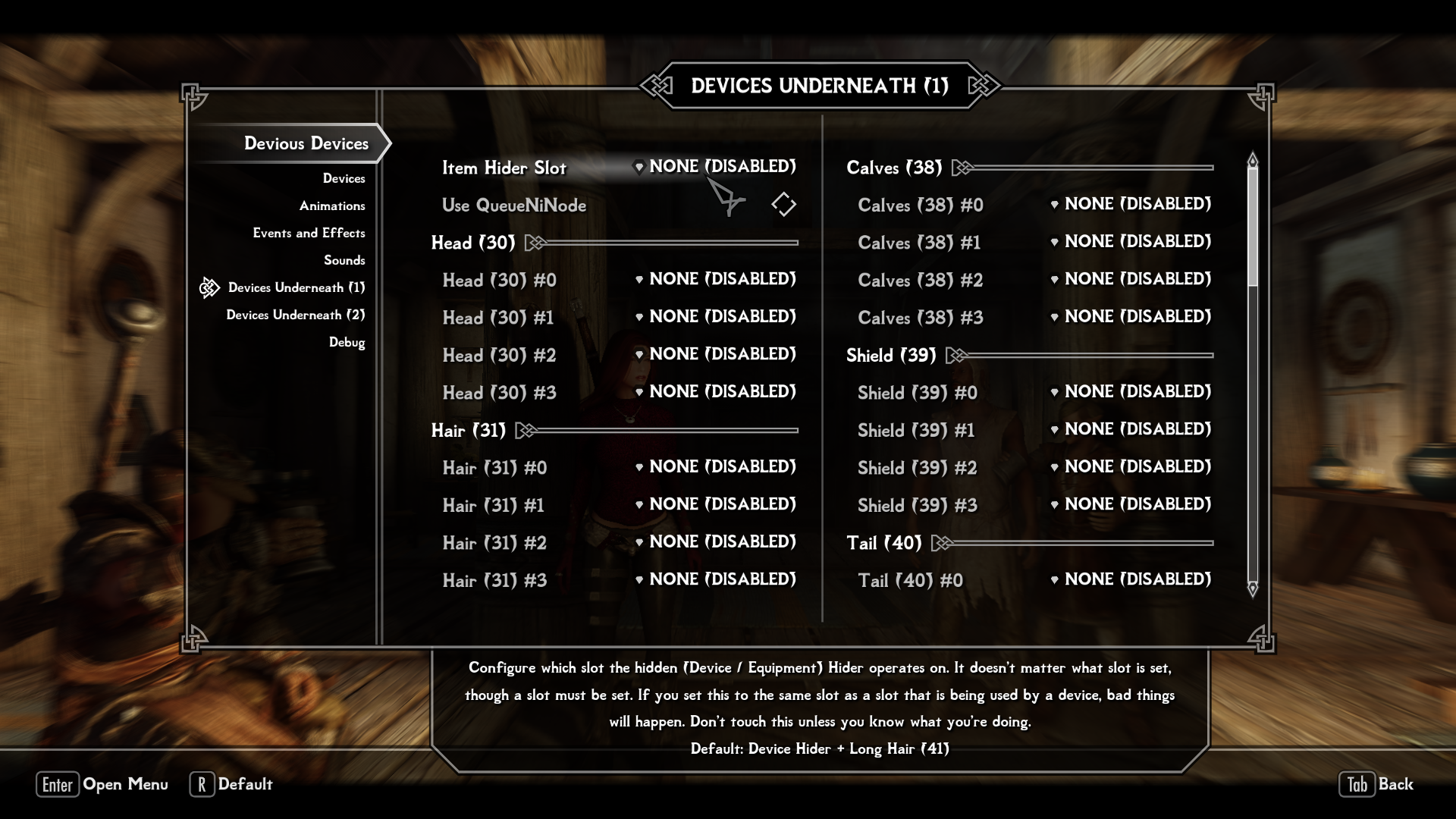 Outfit Pieces Disappear when everything equipped. Need Help. Skyrim