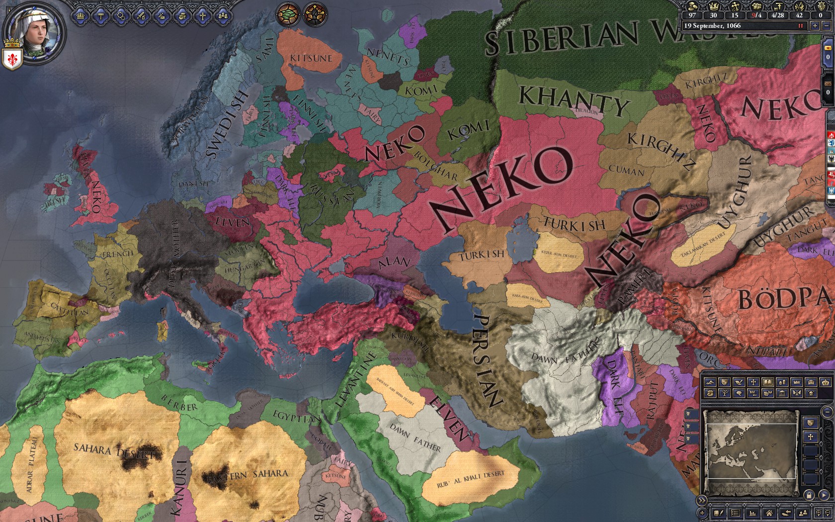 [mod] {CK2} Ala's Cheat Menu for Luxuria Fantasia Crusader Kings 2