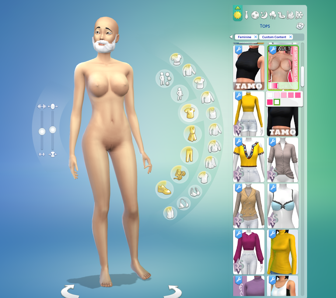 Nipple Has No Color The Sims 4 Technical Support Loverslab