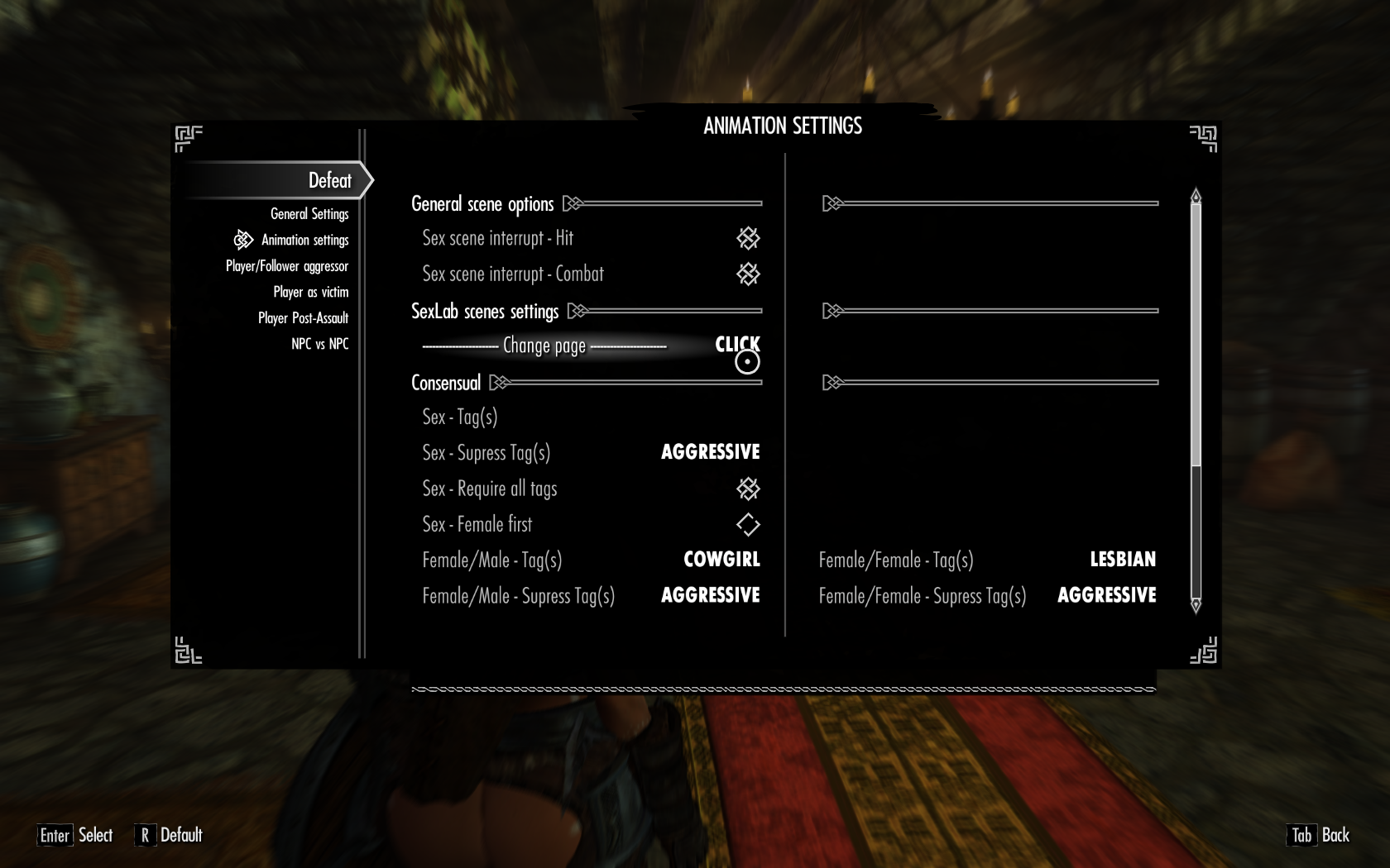 How to activate sex scenes skyrim sexlab