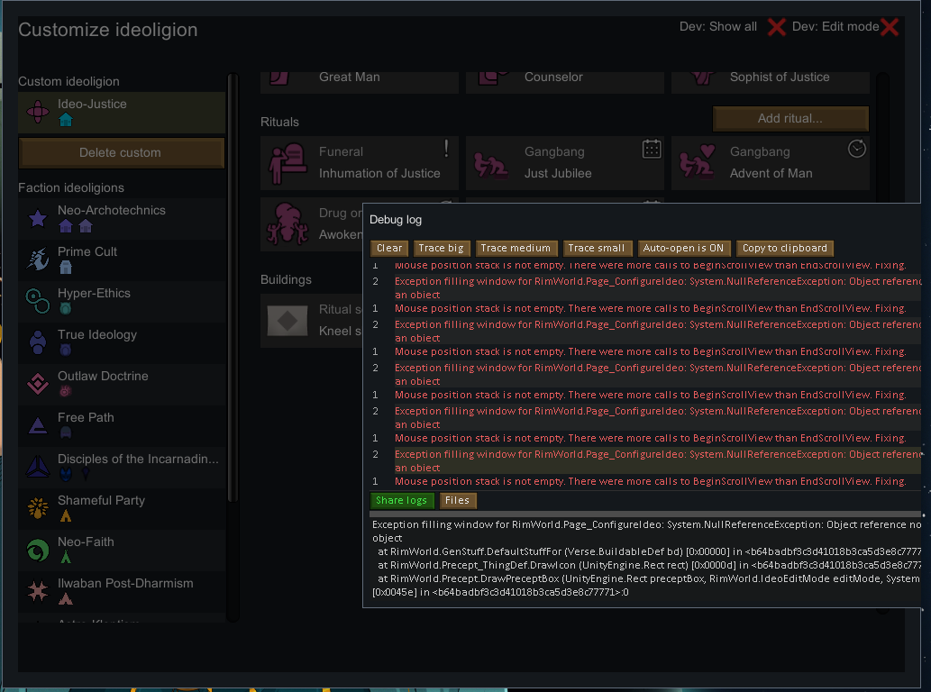 [mod] C0ffee's RJW Ideology Addons - Page 4 - Rimworld - LoversLab