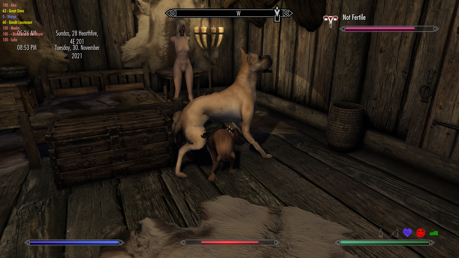 Sexlab skyrim i have no sex scenes for my wolfs