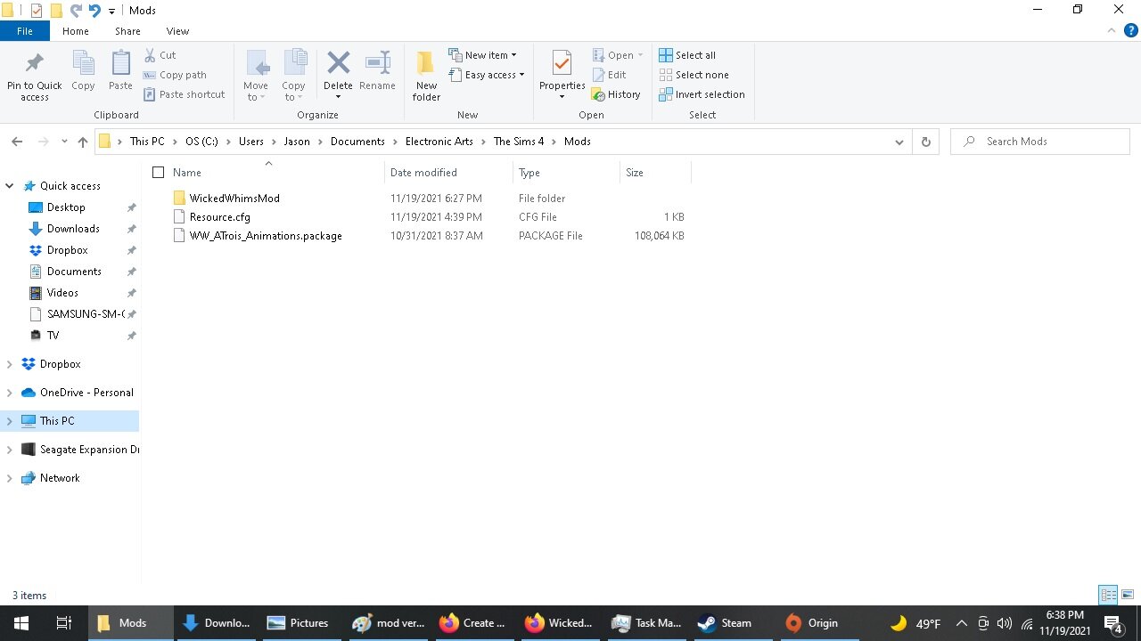 i cannot get this mod to work at all - Technical Support - WickedWhims ...