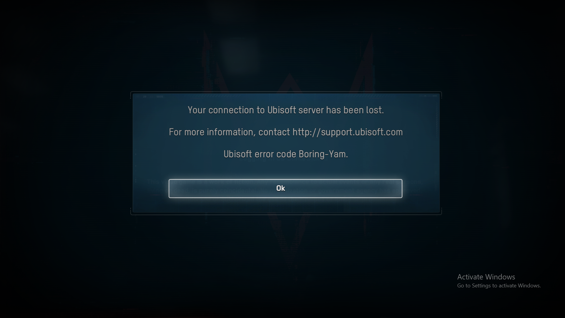 Error -1 Ubisoft. Код ошибки Ubisoft 17006 connect.